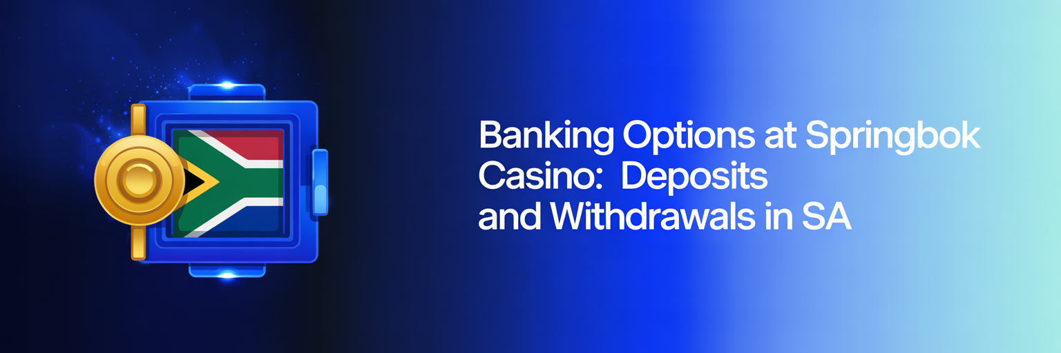 Banking Options at Springbok Casino: Deposits and Withdrawals in SA