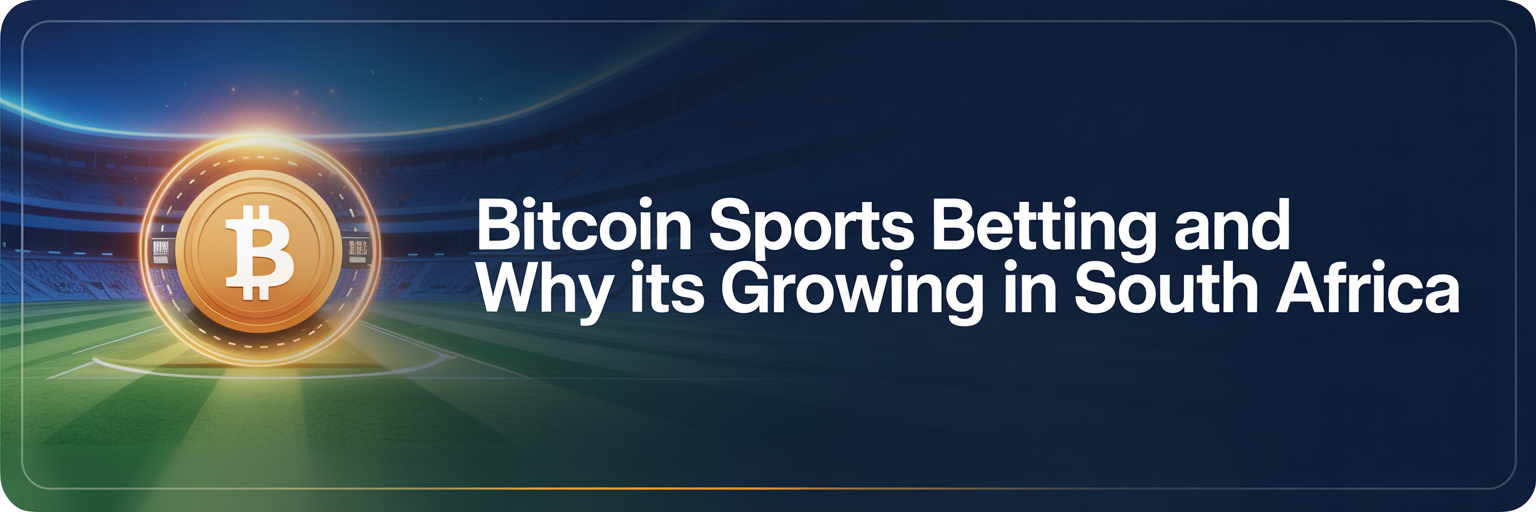 Bitcoin Sports Betting and Why Its Growing in South Africa