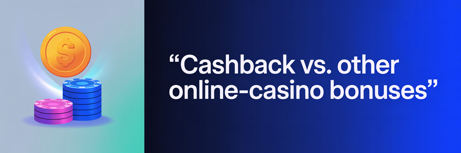 Cashback vs Other  Online-Casinos Bonuses