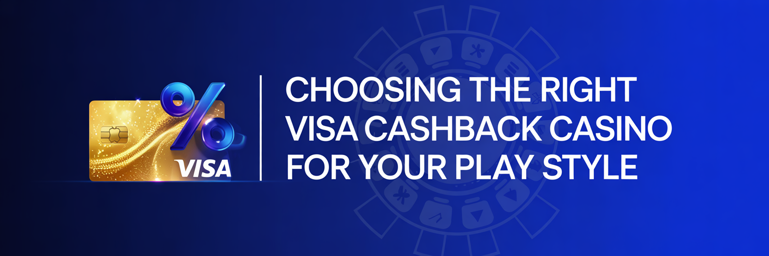 Choosing the Right Visa Cashback Casino for Your Play Style