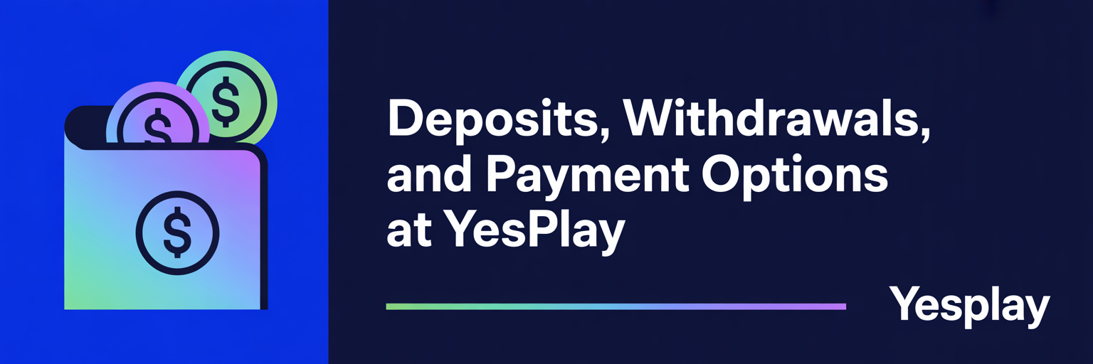 Deposits, Withdrawals, and Payment Options at YesPlay