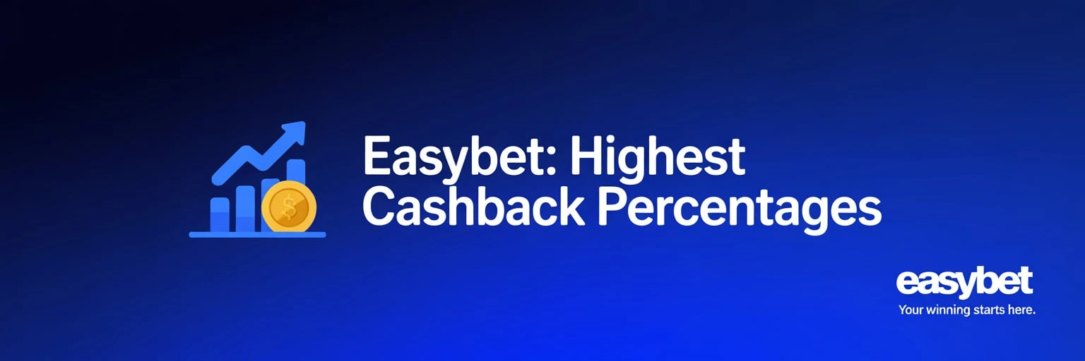 Easybet: Highest Cashback Percentages