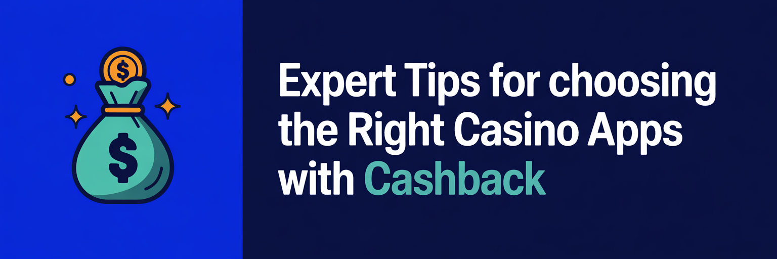 Expert Tips for Choosing the Right Casino Apps with Cashback