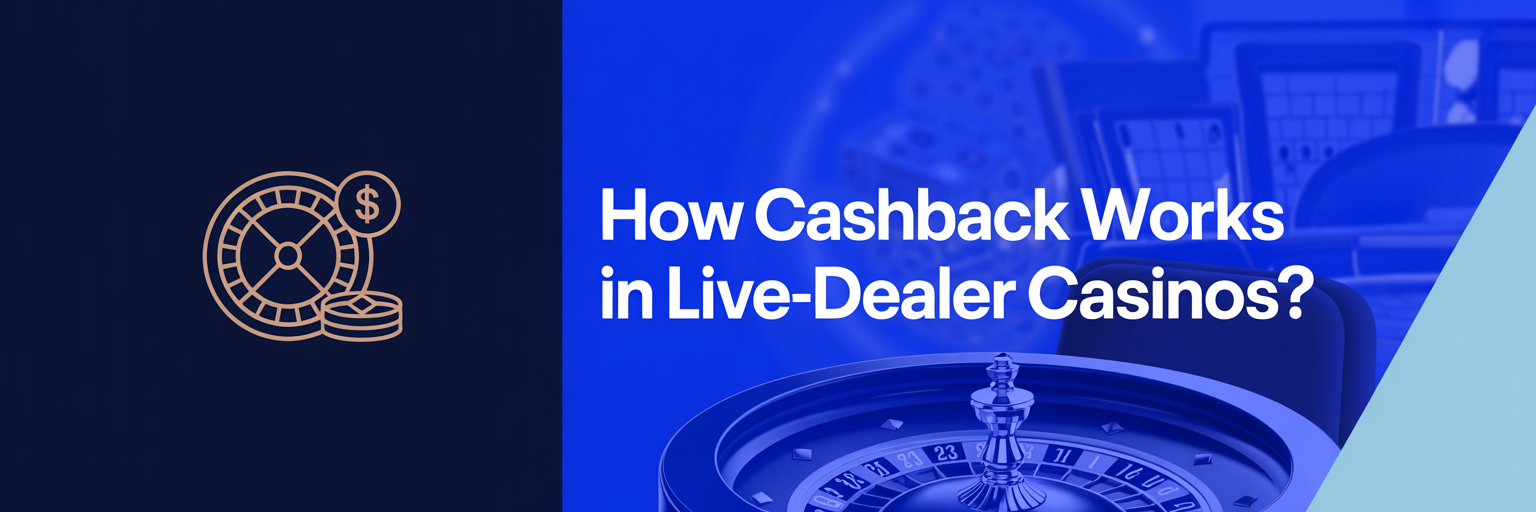 How cashback works in live-dealer casinos?