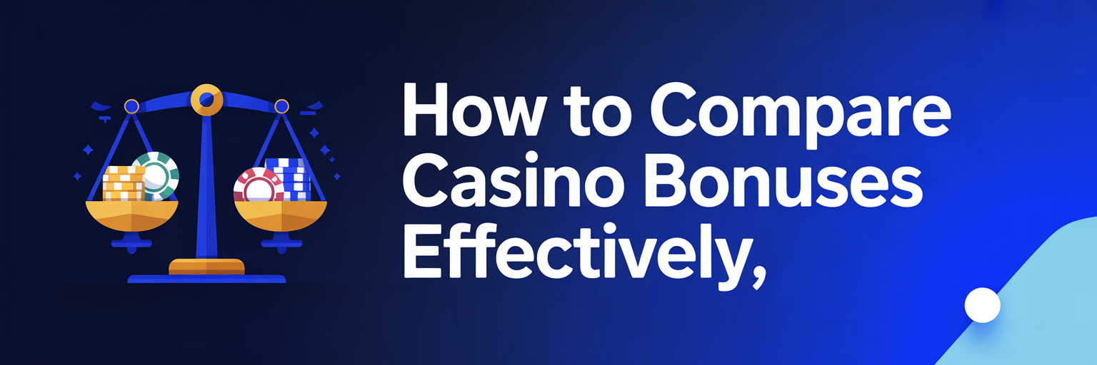 How to Compare Casino Bonuses Effectively