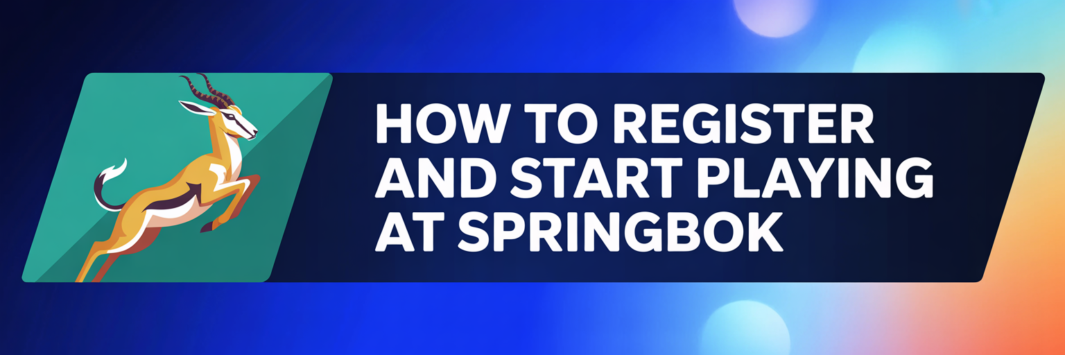 How to Register and Start Playing at Springbok
