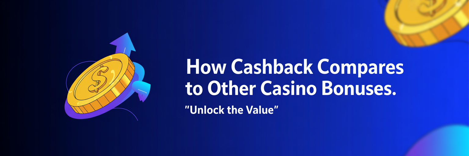 How Cashback Compares to Other Casino Bonuses