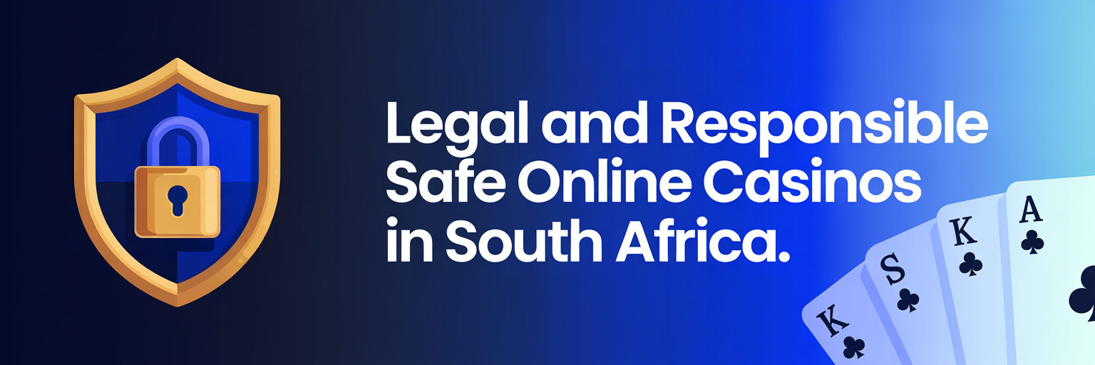 Legal and Responsible Safe Online Casinos in South Africa