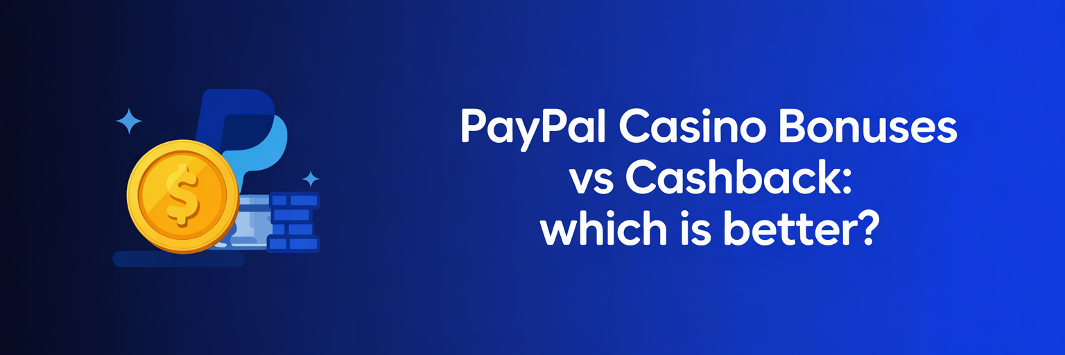 PayPal Casino Bonuses vs Cashback: Which Is Better?