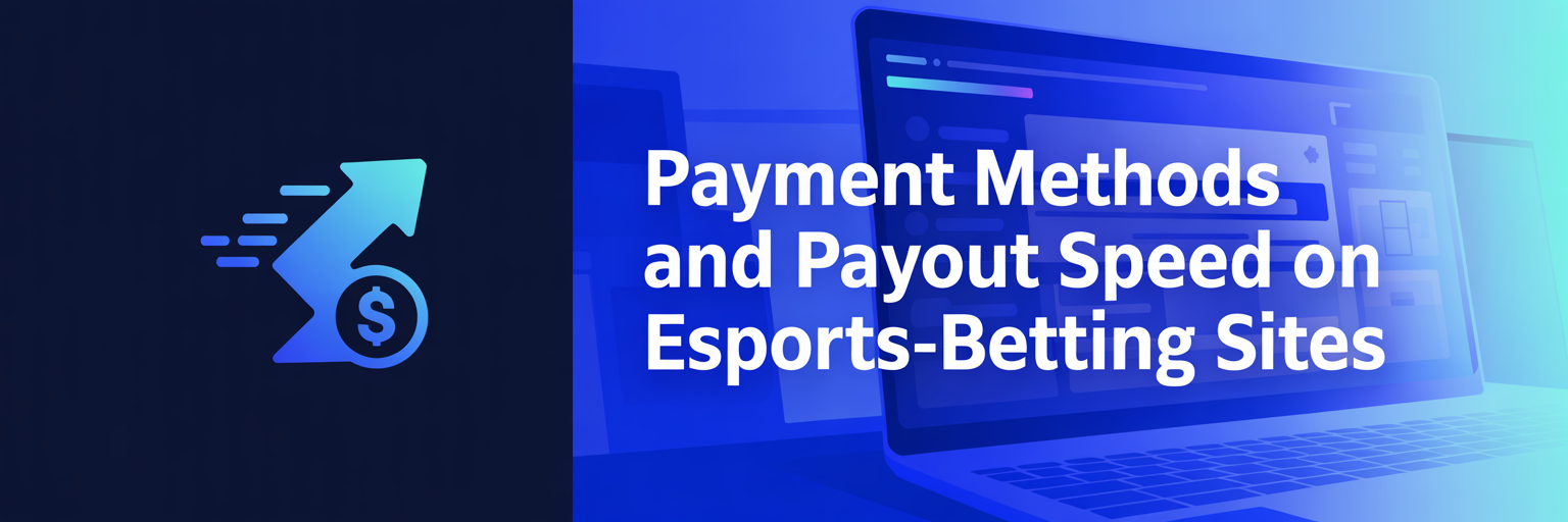 Payment Methods and Payout Speed on eSports-Betting Sites