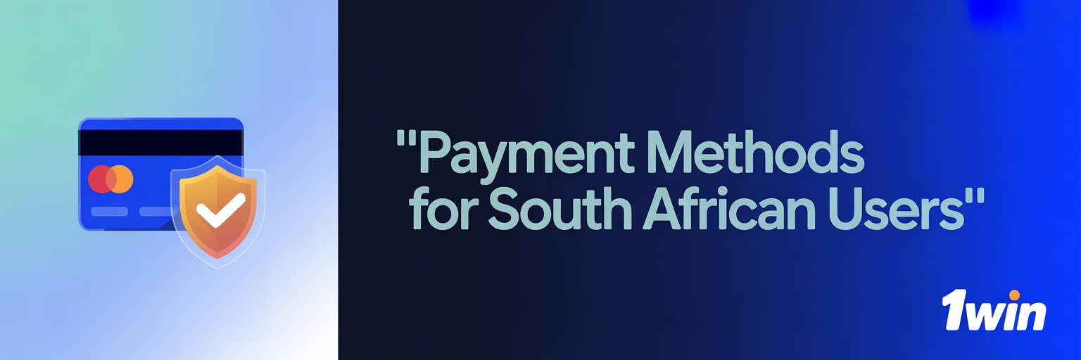 Payment Methods for South African Users in 1Win