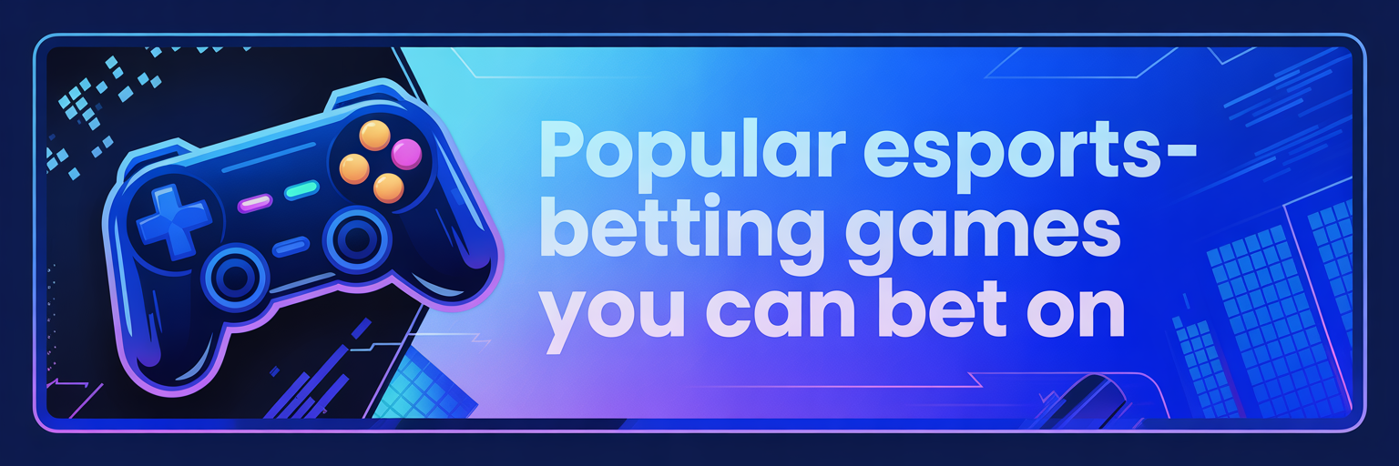 Popular eSports-Betting Games You Can Bet On
