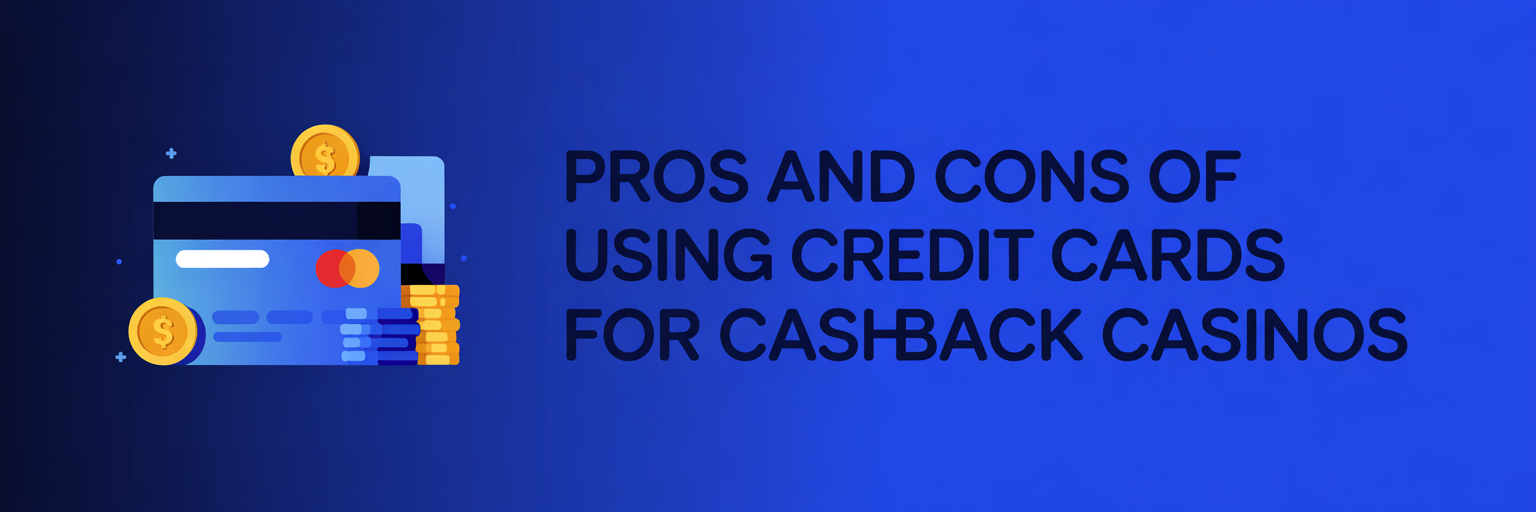 Pros and Cons of Using Credit Cards for Cashback Casinos