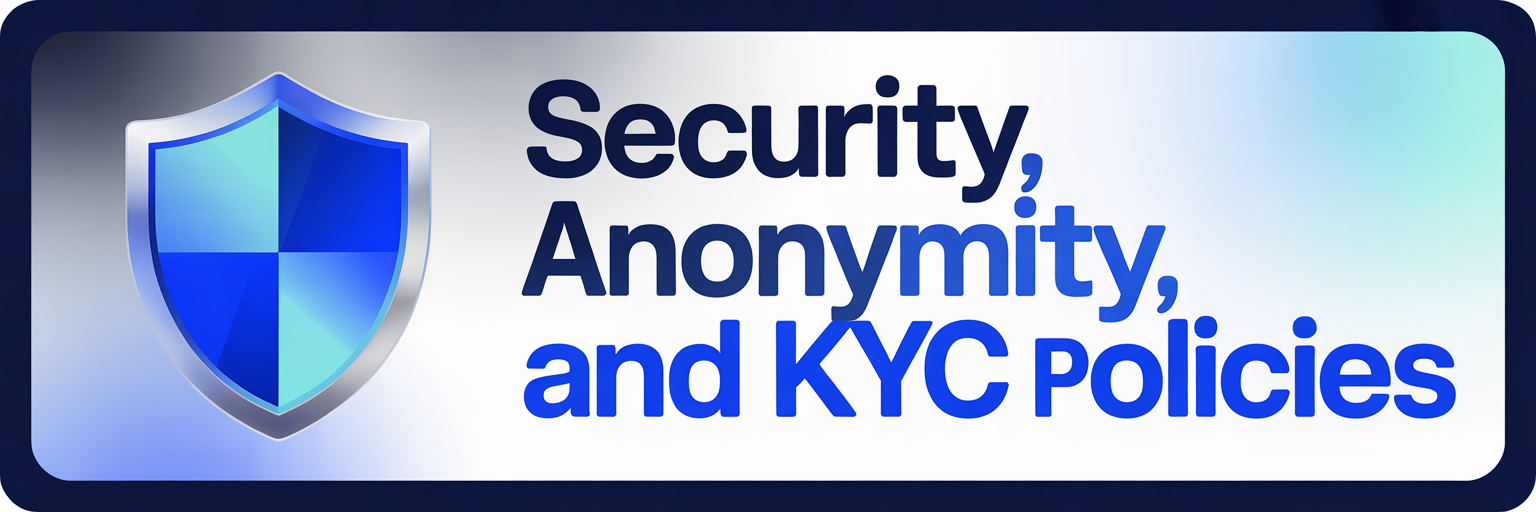 Security, Anonymity, and KYC Policies
