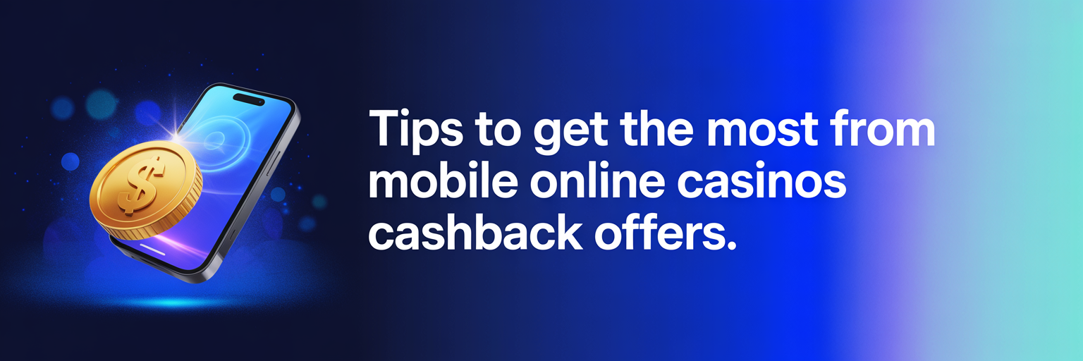 Tips to Get the Most from Mobile Online Casinos Cashback Offers