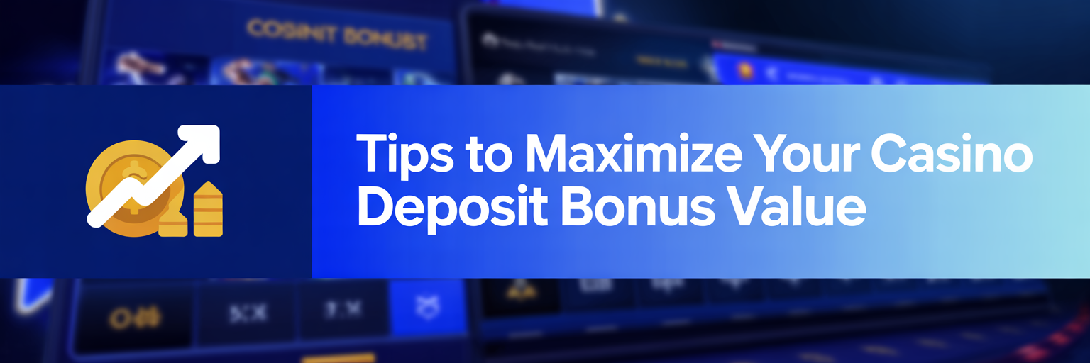 Tips to Maximize Your Casino Deposit Bonus Value