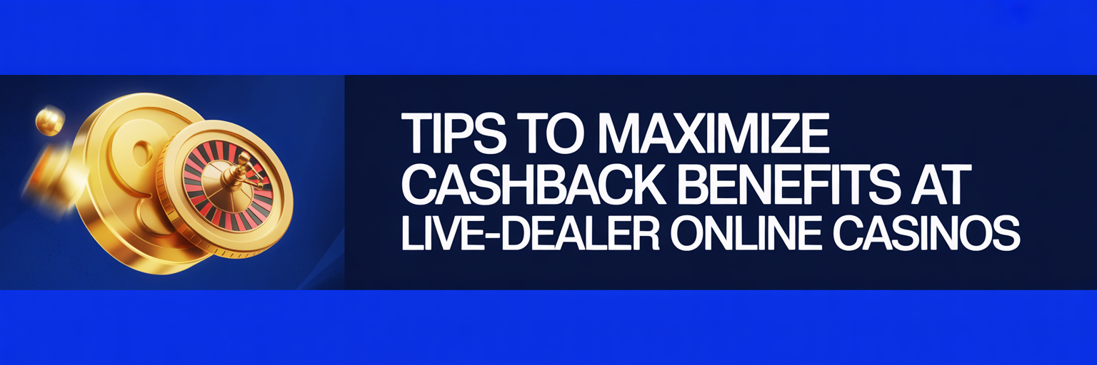 Tips to maximize cashback benefits at live-dealer online casinos