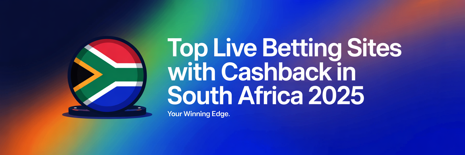 Top Live Betting Sites with Cashback in South Africa 2025