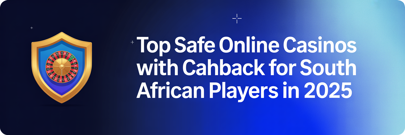 Top Safe Online Casinos with Cashback for South African Players in 2025