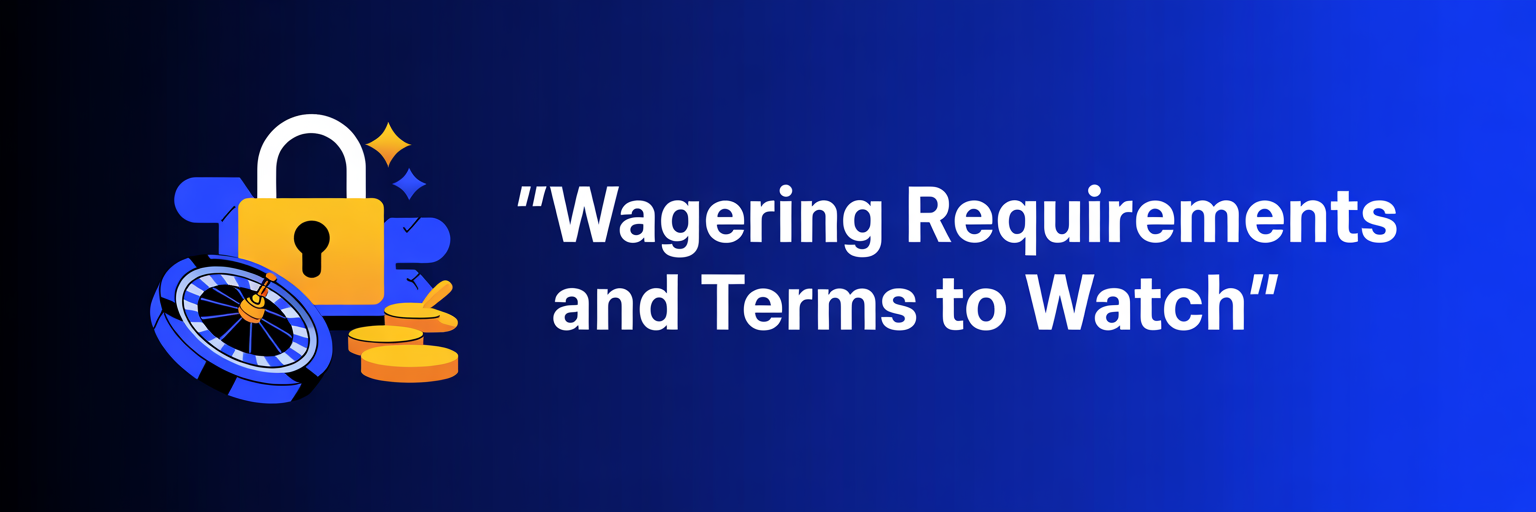 >Wagering Requirements and Terms to Watch